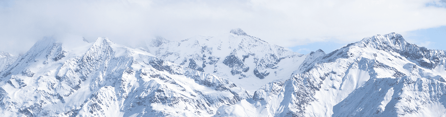 Winter Mountains Background